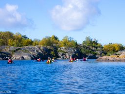 Self-guided kayaking in the Archipelago National Park, Finland